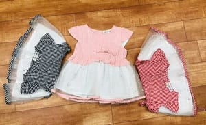 Plain Cotton Baby Party Wear Frock