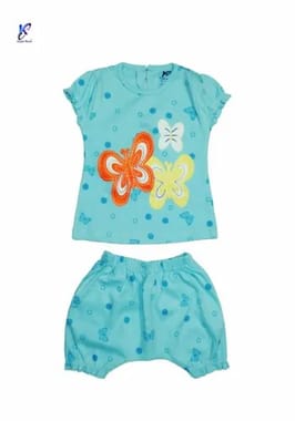 Cotton Girl & Boy New Born,baby,infants And Kids Wear Printed Top With Bottom, Age: 1 Month To 4 Years