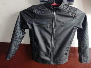 Blue black brown cherry coffee PU Leather Jackets