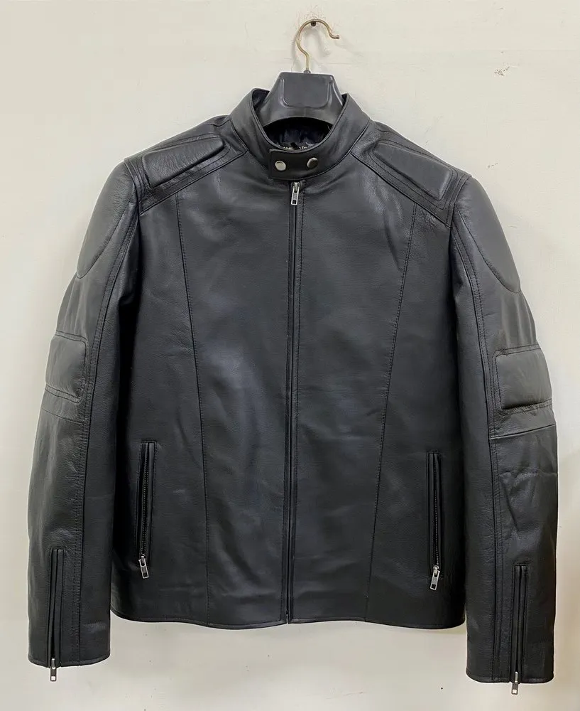 Black Men Leather Jacket