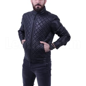 Quilted Leather Jacket