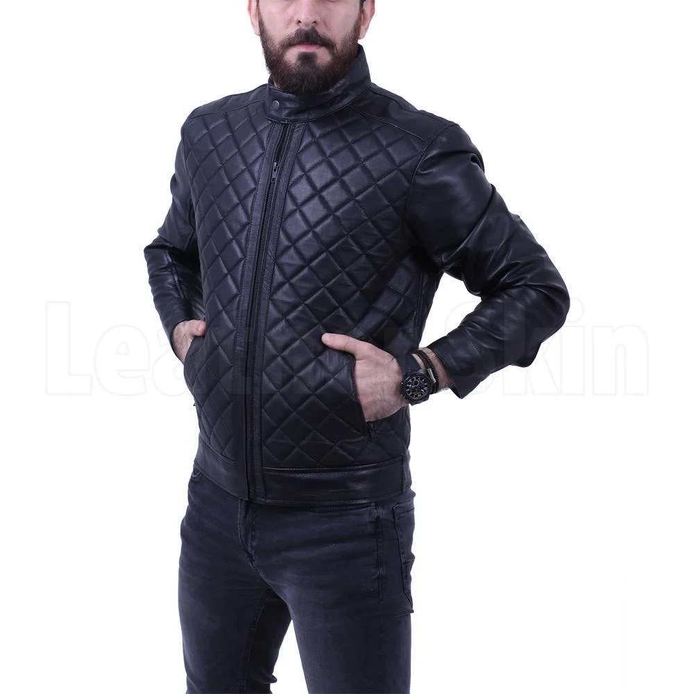 Quilted Leather Jacket