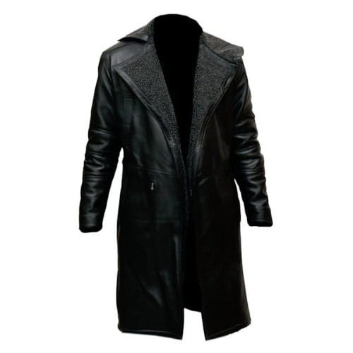 Men Genuine Lambskin Pure Leather Trench Coat