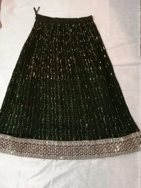 Embroidrered Anarkali Gownn Fabrics