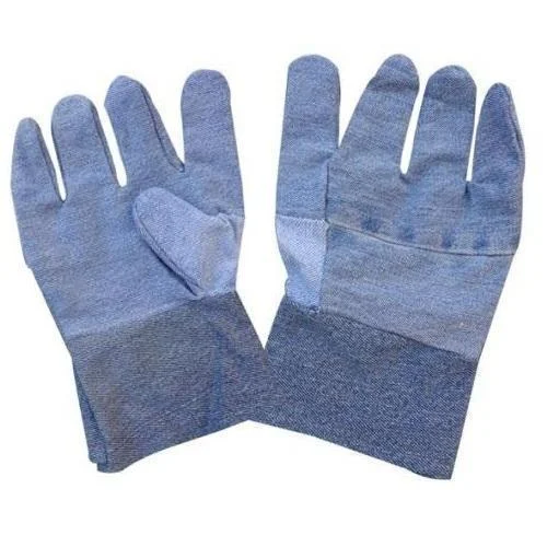 Blue Jeans Cotton Gloves