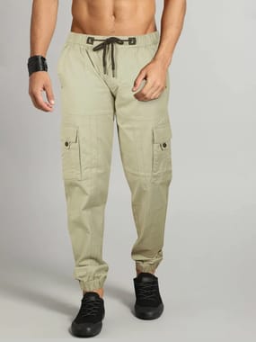 Lycra Multicolor Stretch Cargo Joggers Pants ORIGINAL WEEKEND, Men