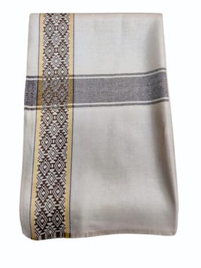 Cotton White Oswal Woolen Shawls