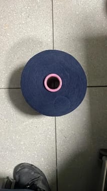 Dyed 1 ply 10 Count Navy Blue Cotton Yarn, For Textile Industry