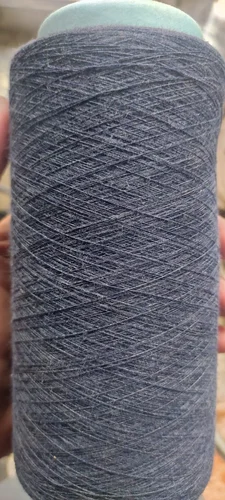 Ring Spun 1 Ply Grey Cotton Yarn, Count: 10