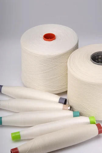 Raw White Polyester Cotton Combed Yarn, For Weaving Knitting