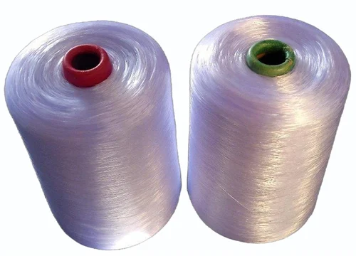 Stiching thread 20 mm White Hdpe Monofilament Yarn, Packaging Type: Bag