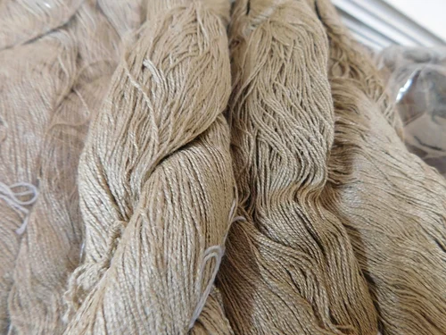 Muga Silk Yarns in Count Of 30/2 Available in 100 Grams