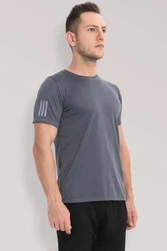 Plain Polyester Mens Sports T Shirt