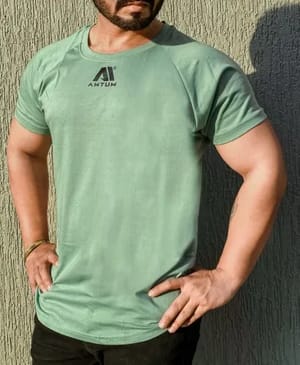 Gym T Shirt, Half Sleeves