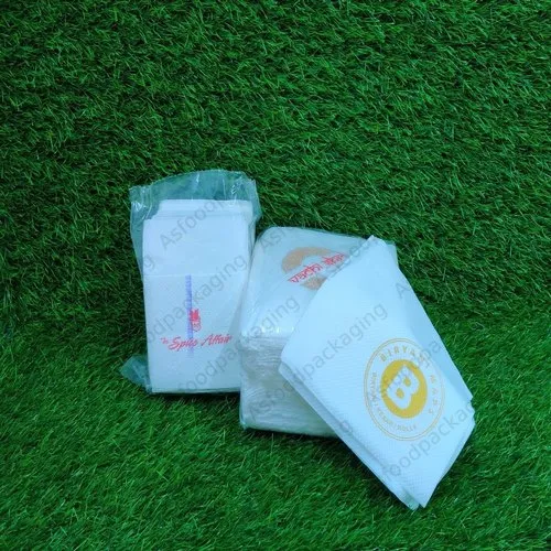 White Greendale Paper Napkin, Kitchen Tissue, Size: 33 X 33cm