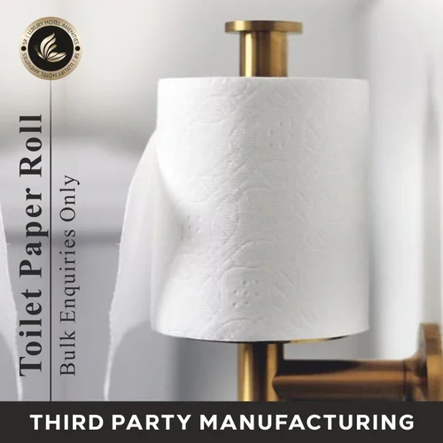 White Plain Toilet Paper Roll, Box