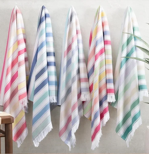 Trendbell High Quality Cotton Turkish Towel, Preshtemal Towel, Hammam Towel