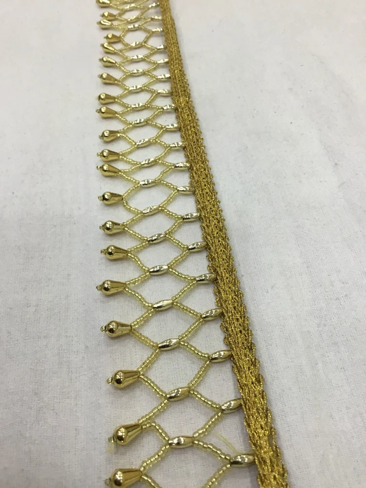 Kundan Jumki Laces Latkan Laces ..., Size: 1 Mtr