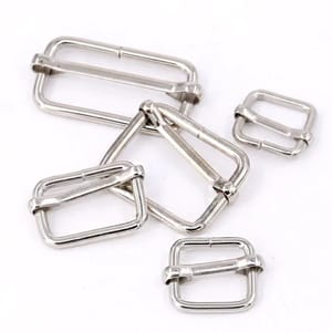 Rectangular Wire Adjuster Buckle, For Bags & Belts