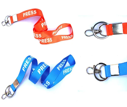 Nylon 1 inch Printed Id Card Lanyard, For School