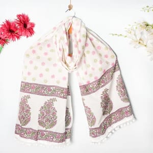 Hand Block Printed Stole