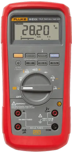 Fluke-28 II- Ex Intrinsically Safe True Rms Multimeter