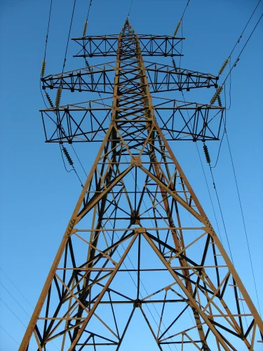 Ventura Structural Steel Power Transmission Tower, 40 - 50 M