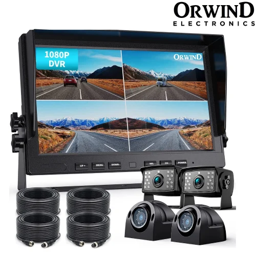 School Bus Camera Vehicle System - Orwind O3902 Vehicle GSM 4G Camera Set