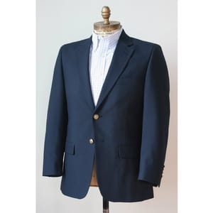 S,M,L,XL,XXL Navy Blue Blazer