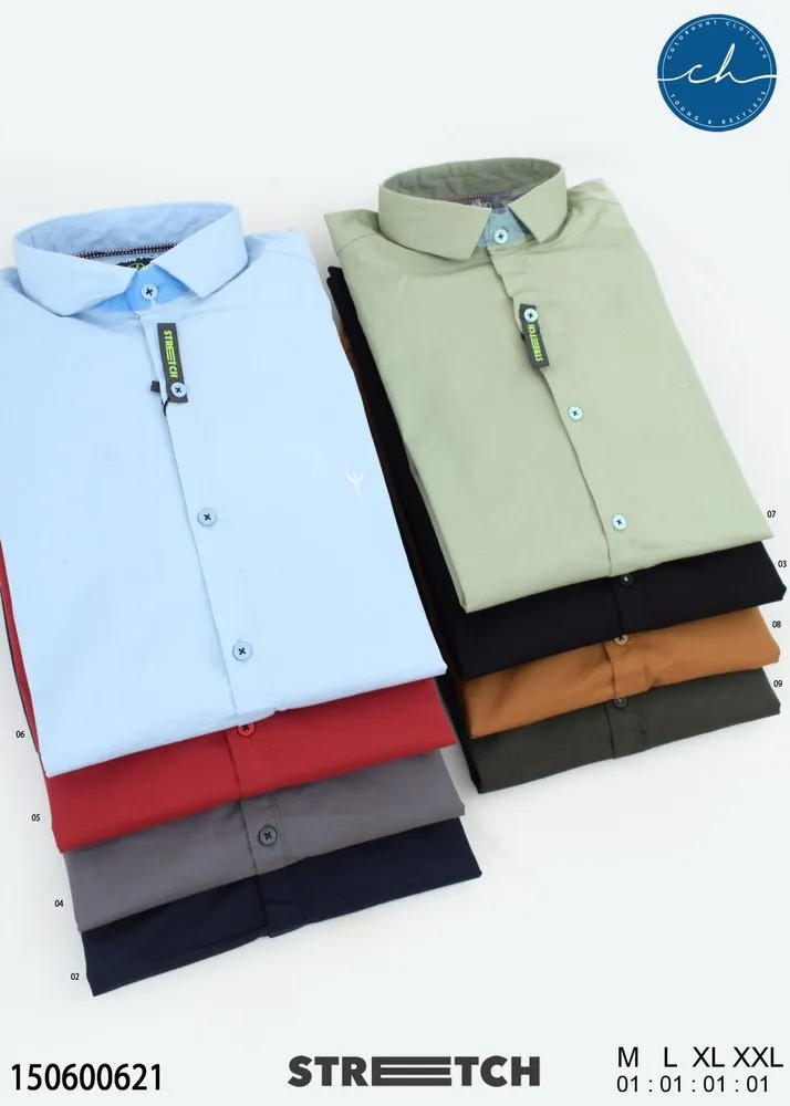 Cotton Men Plain Shirt, Full Sleeves, Formal Wear