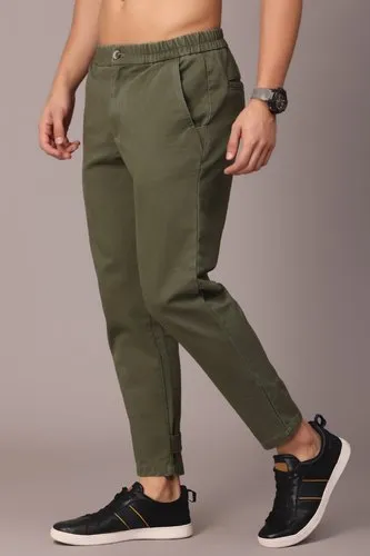 Solid Men's Plain Trouser