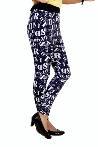 Mid Waist Cotton Lycra Women Printed Legging, Casual Wear, Slim Fit