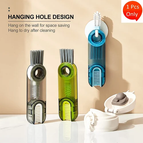 3 in 1Cup Lid Gap Cleaning Brush