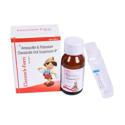 Clavserch Forte D/s Syrup for Clinic, Packaging Type: Bottle