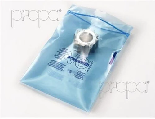 Light Blue VCI Plastic Bag