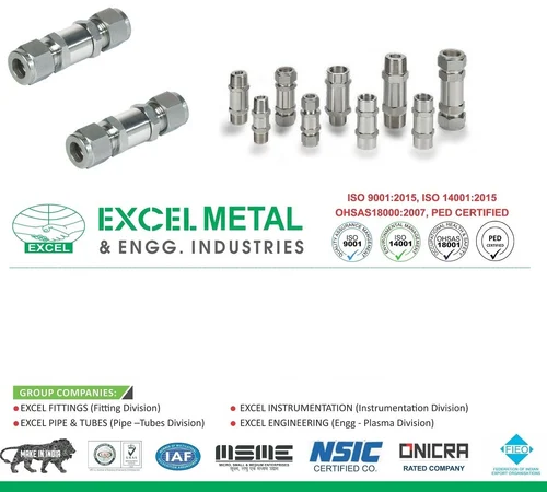 Instrumentation Check Valves