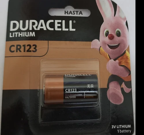 Duracell lithium CR 123