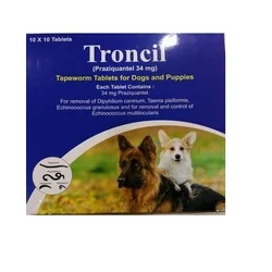 Troncil ( Praziquantel 34 Mg )