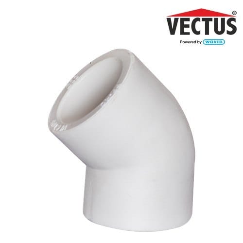 20 mm Wavin Vectus 45 Degree PPR Elbow