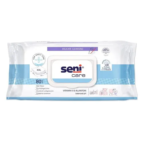 Delite Adult Body Wipes, Packaging Type: Packet