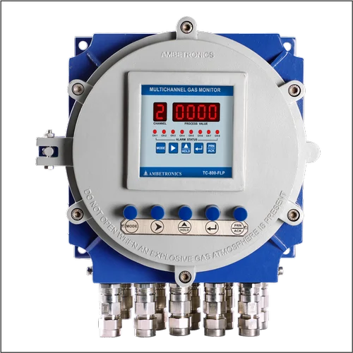 Multi Channel Gas Monitor- TC-800-FLP, For Industrial Use, Model: TC-800-series