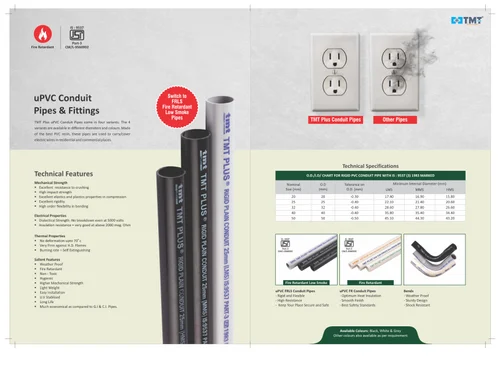 Pvc Electrical Wire Conduit Pipe Manufacturer, For Industrial