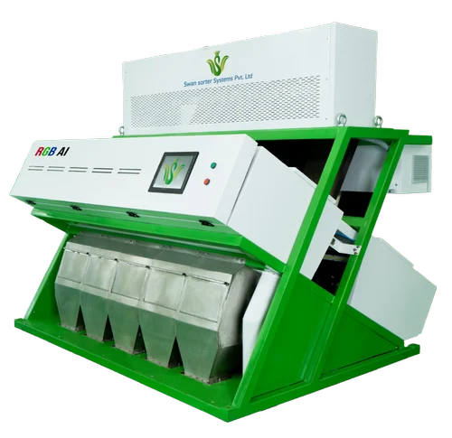 Automatic Boiled Rice Color Sorter Machine, Output Capacity: 1 Ton/hour, Capacity: 2 Ton/hour