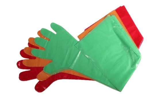 Veterinary Plastic Hand Gloves