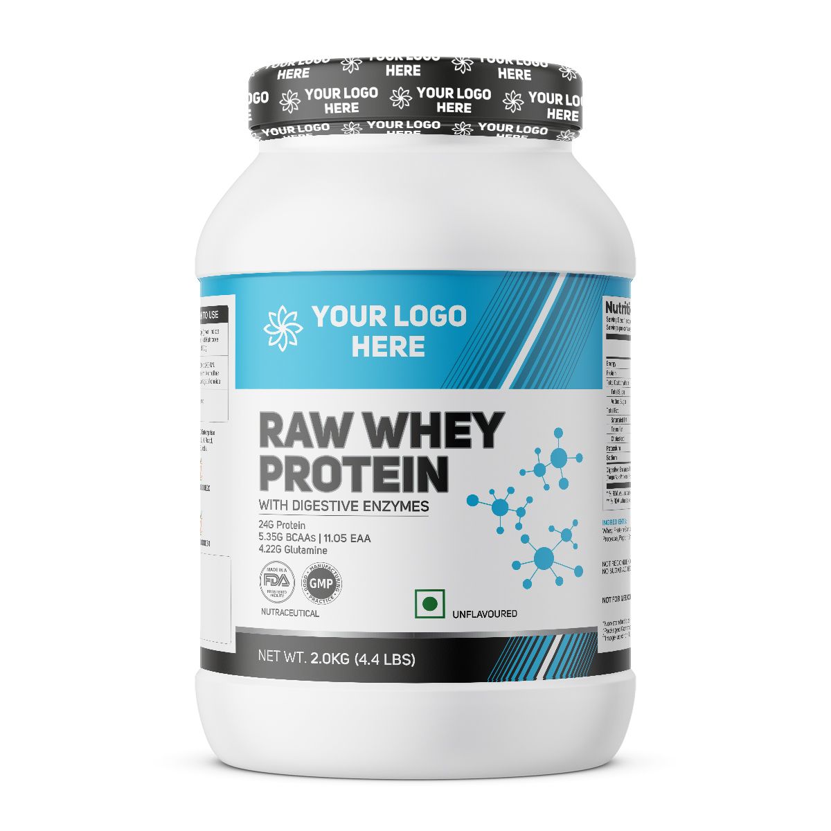 Raw Whey Protein Powder