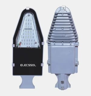 LED Bis Elecssol 6w To 24w Solar Street Light Techno Small Model, Input Voltage: 12.8v