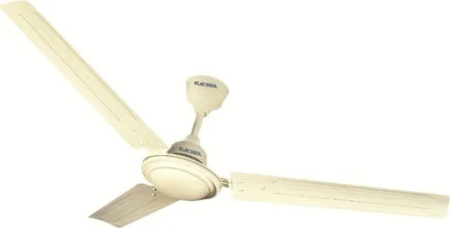 Elecssol Brown Solar Dc Ceiling Fan