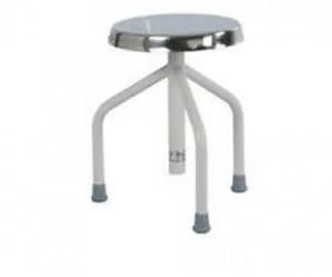 Revolving stool s.s top 3legs