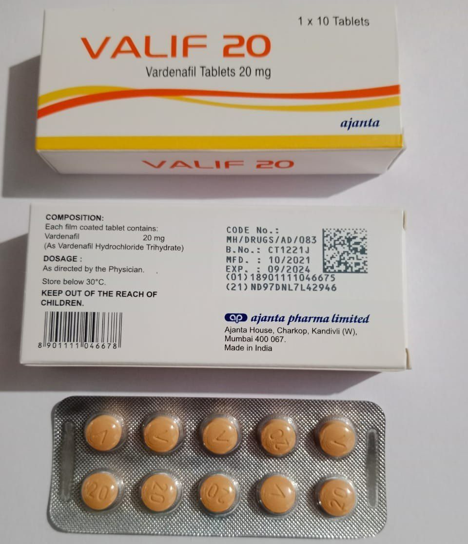 Vardenafil - 20mg