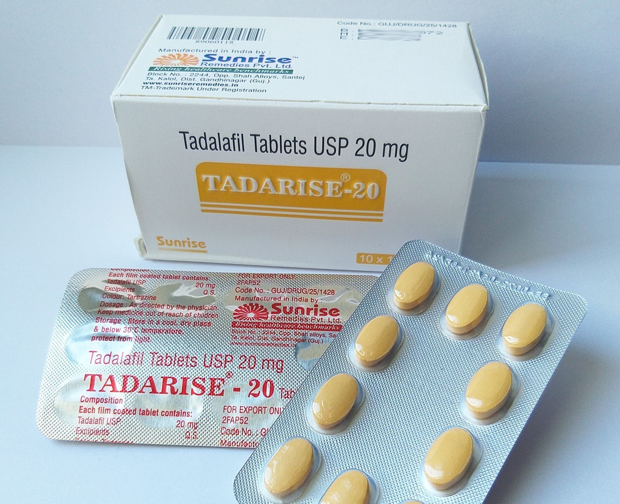 Tadalafil 20 mg